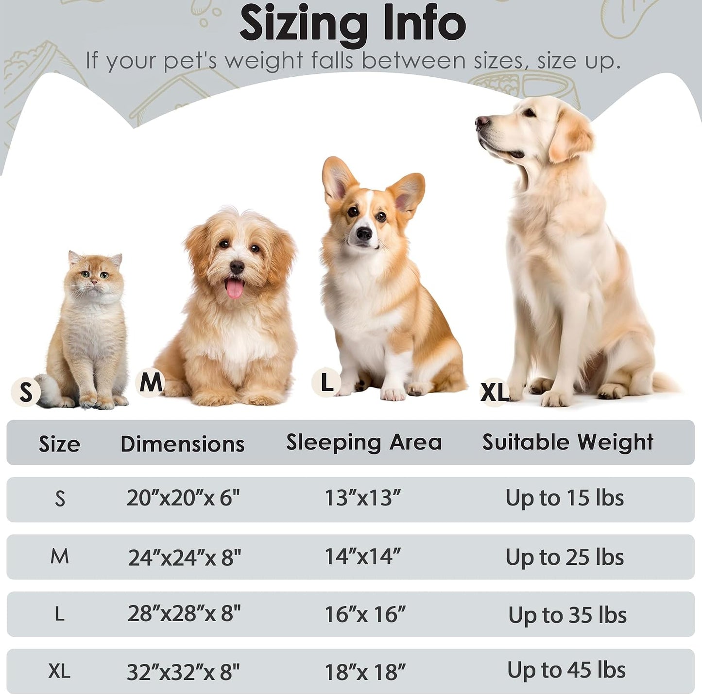 Petvani CozyCloud Donut Pet Bed, Soft Plush Calming Bed for Small Dogs, Puppies, Cats and Kittens, Washable Round Pet Bed